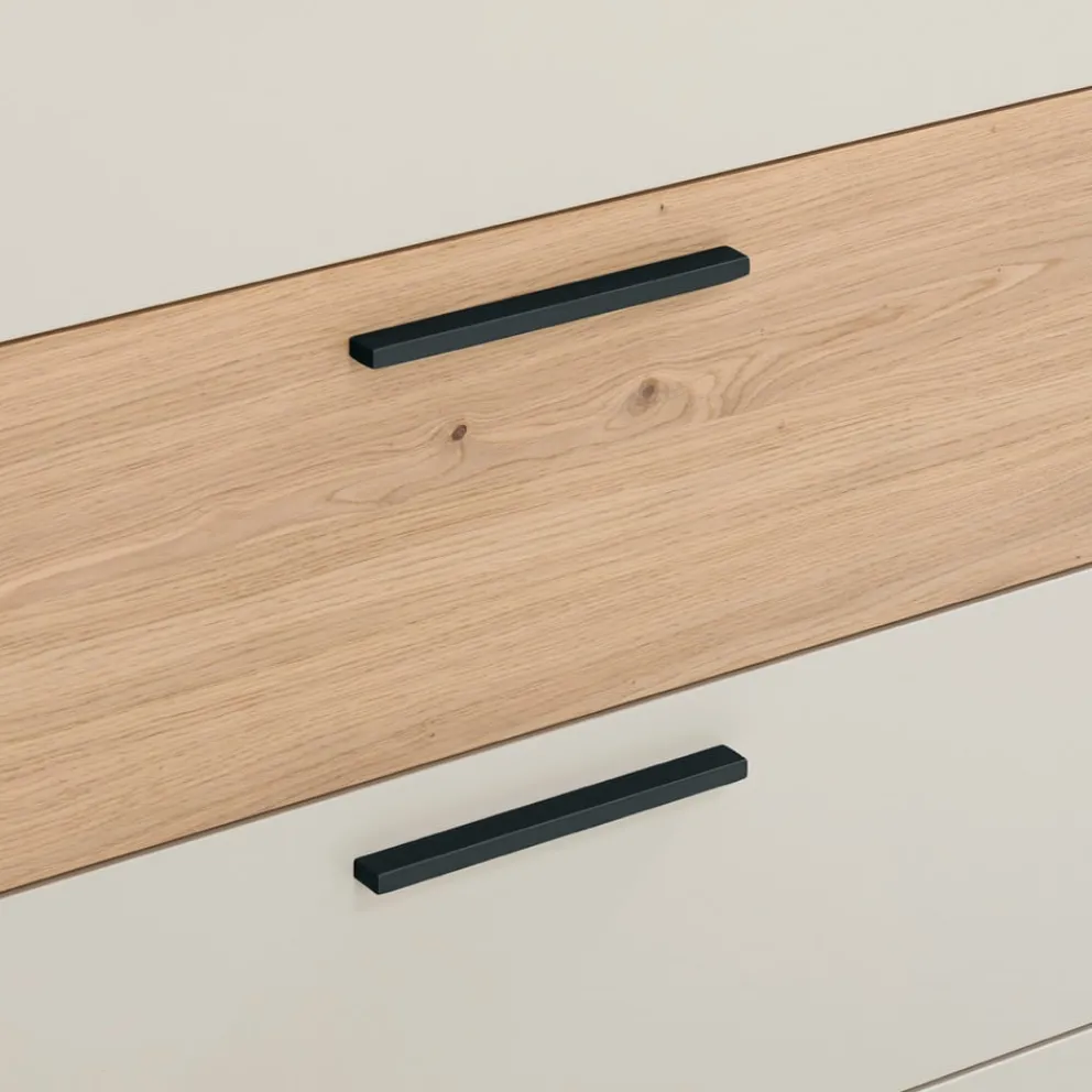 Dieter Knoll Kommode Gandino anthrazit, eichefarbig, sand Sale