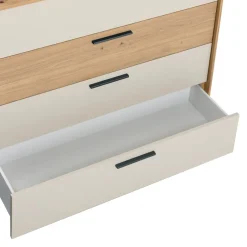 Dieter Knoll Kommode Gandino anthrazit, eichefarbig, sand Sale
