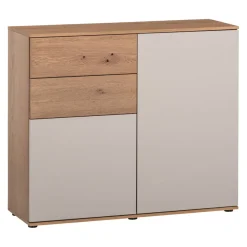 Dieter Knoll Kommode Gent eichefarbig, taupe Discount