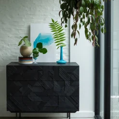 Ethnicraft Kommode Graphic schwarz Outlet