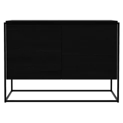 Ethnicraft Kommode Monolit schwarz Discount