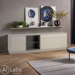 Piure Kommode Nex Mattlack P23 Silk