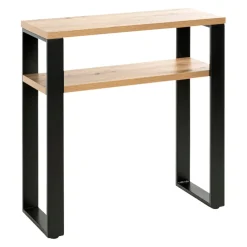 Carry Home Kommode Samu eichefarbig, schwarz Clearance