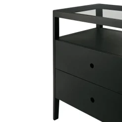 Ethnicraft Kommode Spindle schwarz Discount