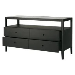 Ethnicraft Kommode Spindle schwarz Discount