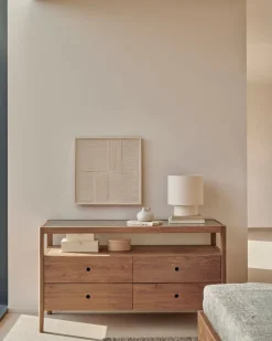 Ethnicraft Kommode Spindle braun Hot
