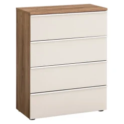 Moderano Kommode System One eichefarbig, elfenbein