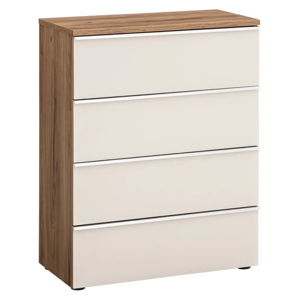 Moderano Kommode System One eichefarbig, elfenbein