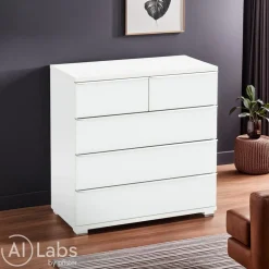 Moderano Kommode System One AW Alpinweiss Best