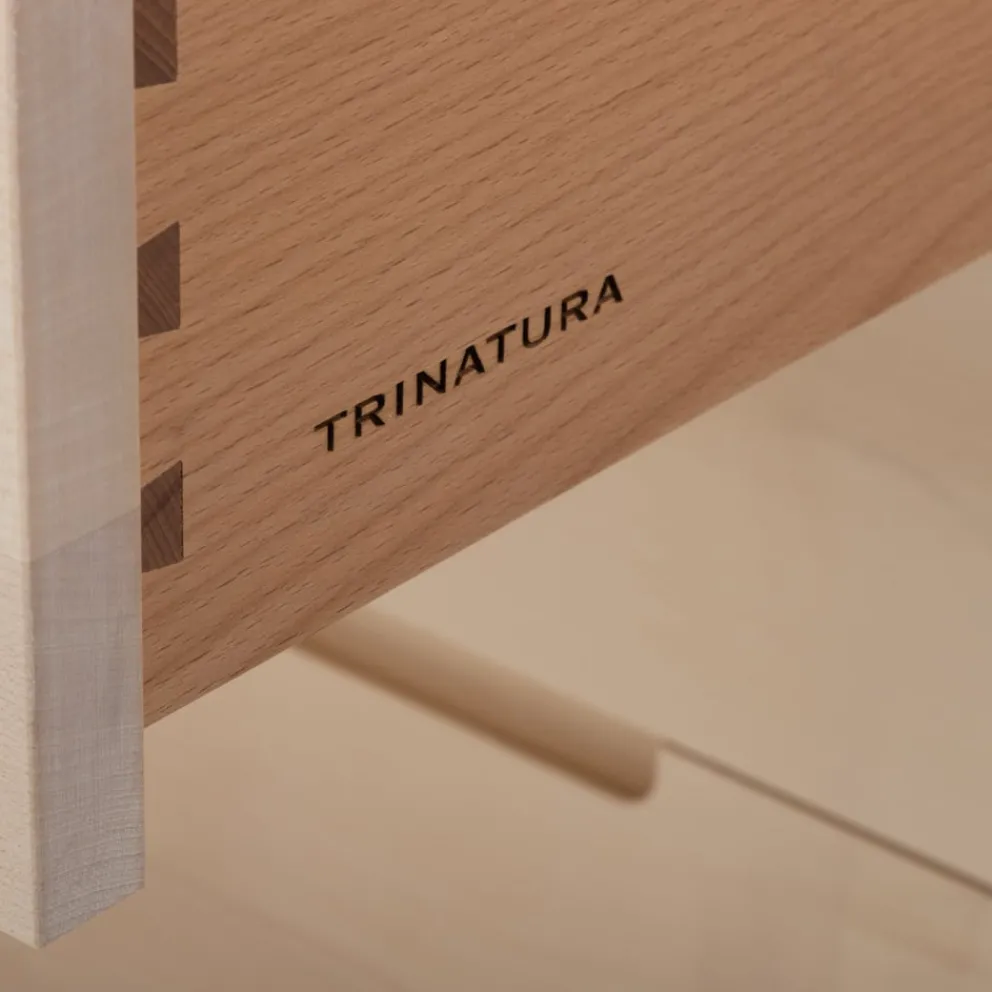TRINATURA Kommode Tawa ahornfarbig