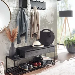 MID.YOU Kompaktgarderobe Mango schwarz New