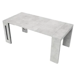 Sikelia Konsole Living betongrau, weiss Outlet