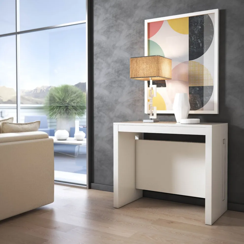 Sikelia Konsole Living weiss New