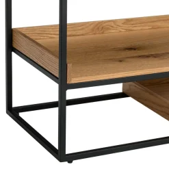 Lomoco Konsole Rivoli eichefarbig, schwarz New
