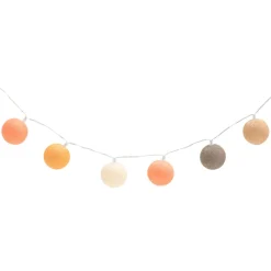Lifetime Lichterkette Hou beige, hellgrau, pfirsich Hot