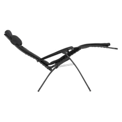Lafuma Mobilier Liegestuhl Akili schwarzgrau