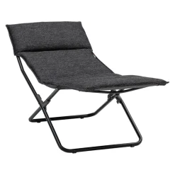 Lafuma Mobilier Liegestuhl Allure schwarz Best
