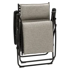Lafuma Mobilier Liegestuhl Bayanne hellgrau Clearance