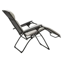 Lafuma Mobilier Liegestuhl Bayanne hellgrau Clearance