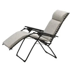 Lafuma Mobilier Liegestuhl Bayanne hellgrau Clearance