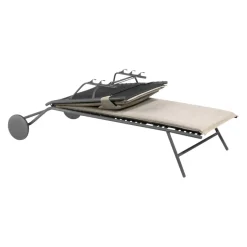 Lafuma Mobilier Liegestuhl Hedona beige New