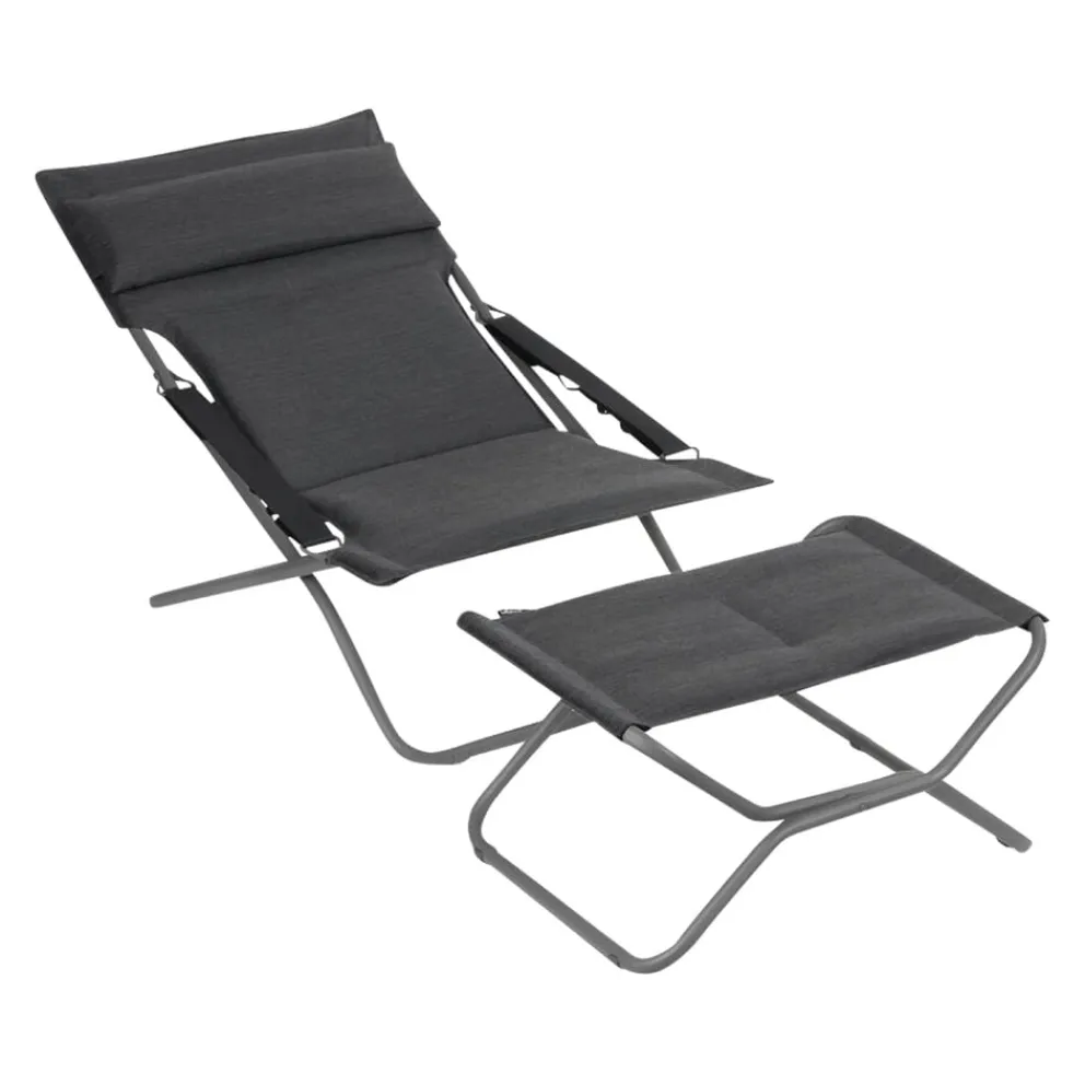 Lafuma Mobilier Liegestuhl Hedona anthrazit Hot