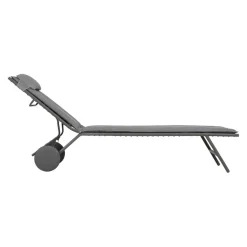 Lafuma Mobilier Liegestuhl Miami grau Online