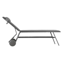 Lafuma Mobilier Liegestuhl Miami grau Sale