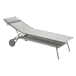Lafuma Mobilier Liegestuhl Miami sandbraun Outlet