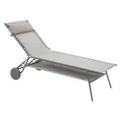 Lafuma Mobilier Liegestuhl Miami sandbraun Outlet