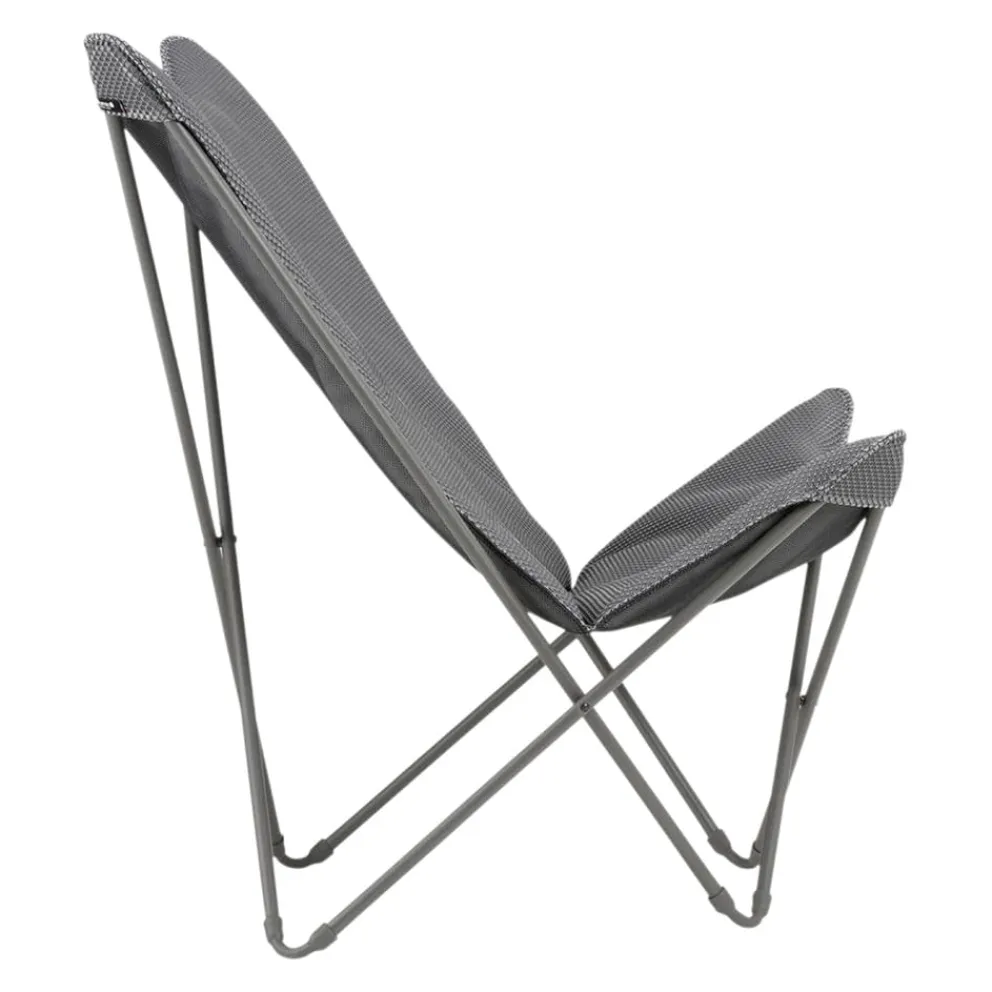 Lafuma Mobilier Liegestuhl Pop up XL grau Discount