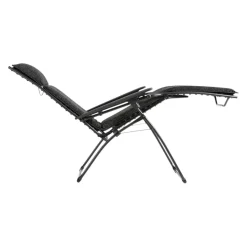 Lafuma Mobilier Liegestuhl Sunbrella anthrazit Online