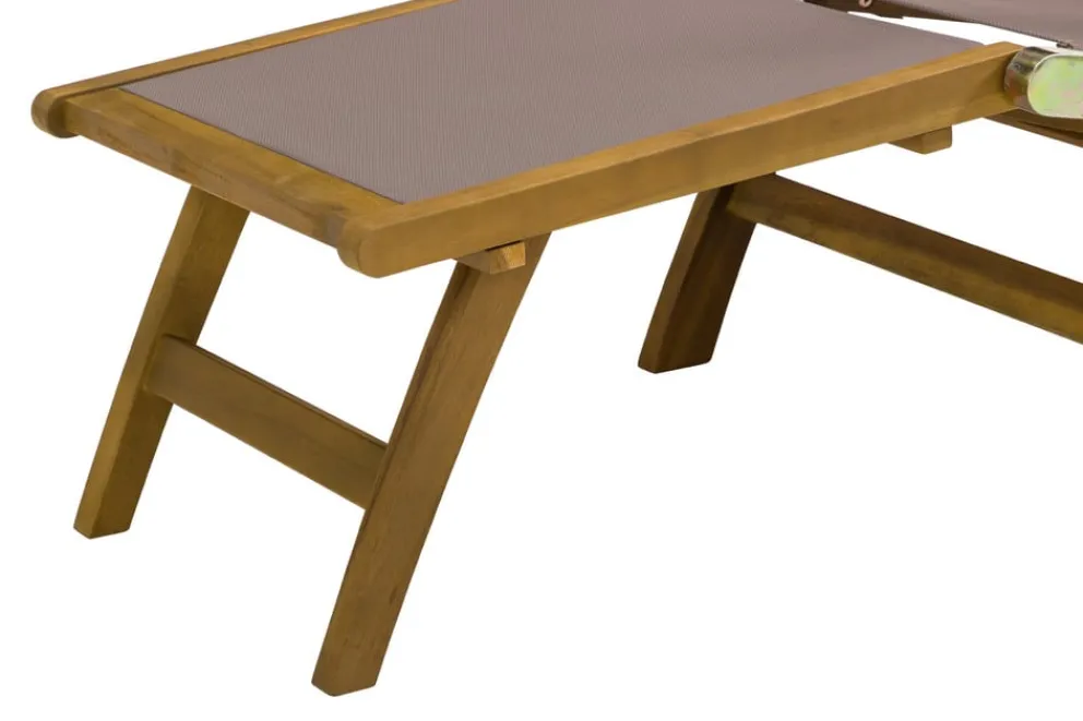 Johann Jakob Liegestuhl Vinh taupe New