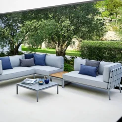 Cane-line Lounge Element Conic hellgrau Outlet