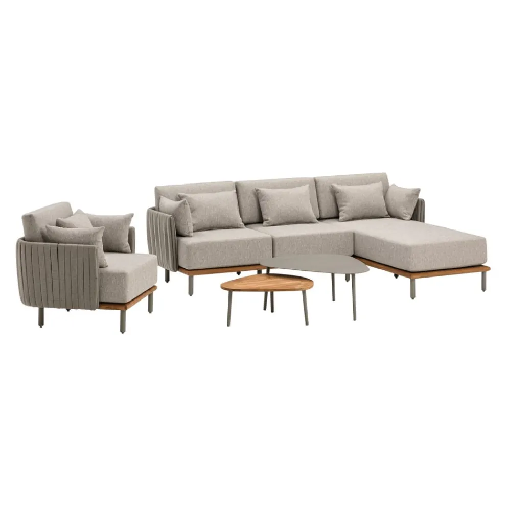 edy&liv Lounge Element FARRIS hellgrau Discount