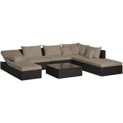 Johann Jakob Lounge Element Malena dunkelbraun Clearance