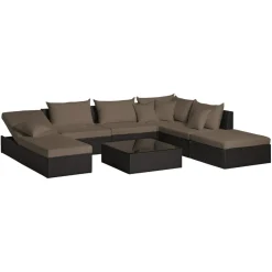 Johann Jakob Lounge Element Malena dunkelbraun Clearance