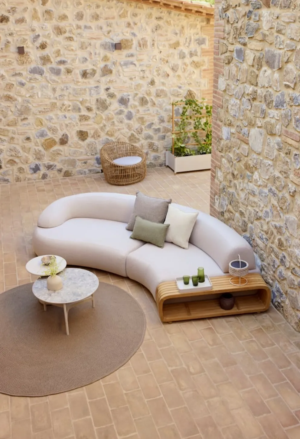 Cane-line Lounge Element Mellow Sand Best