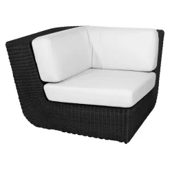 Cane-line Lounge Element Savannah Black, white YSN94 Outlet