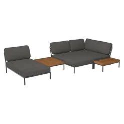 Houe Lounge Level grau Online
