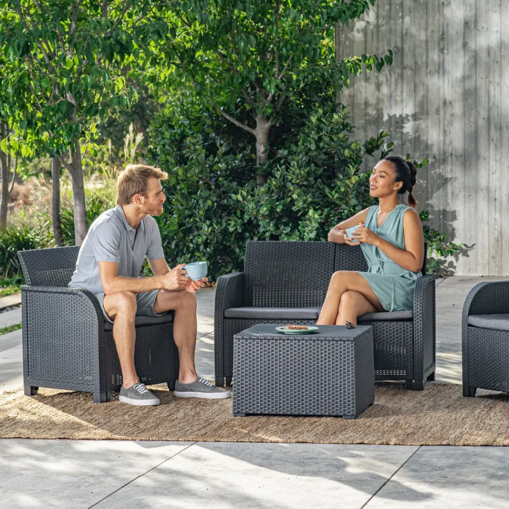 Keter Lounge Rosalie graphitgrau Sale