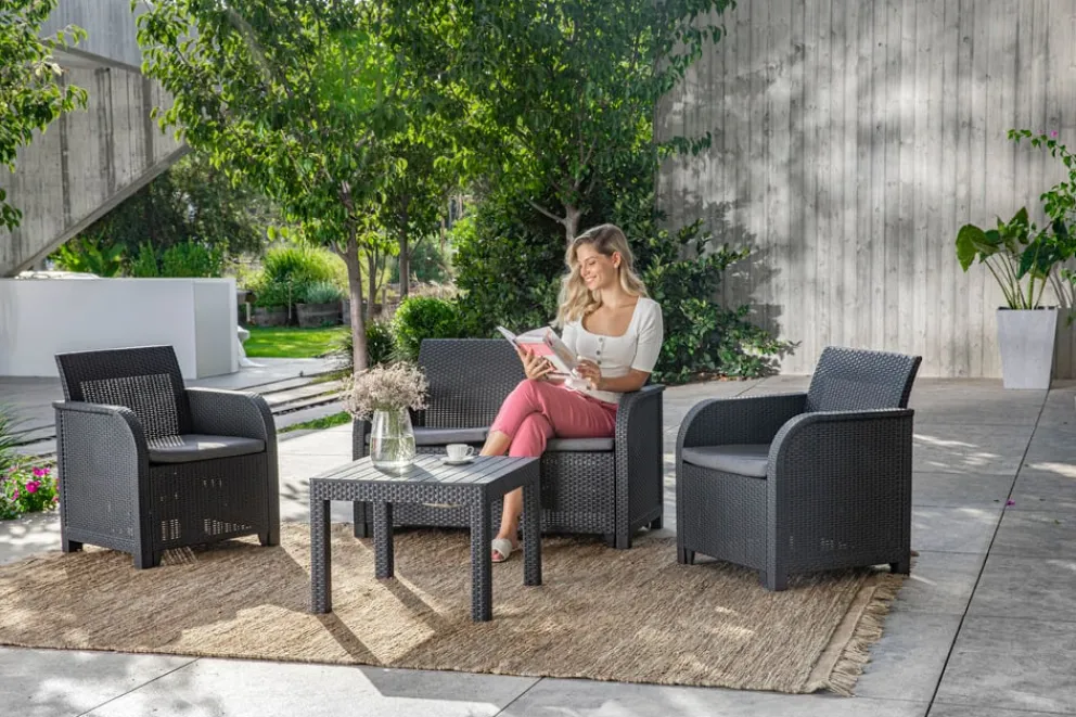Keter Lounge Rosalie graphitgrau Sale