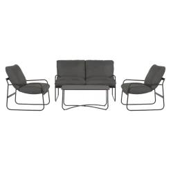 Schou Lounge Theodor grau, schwarz New