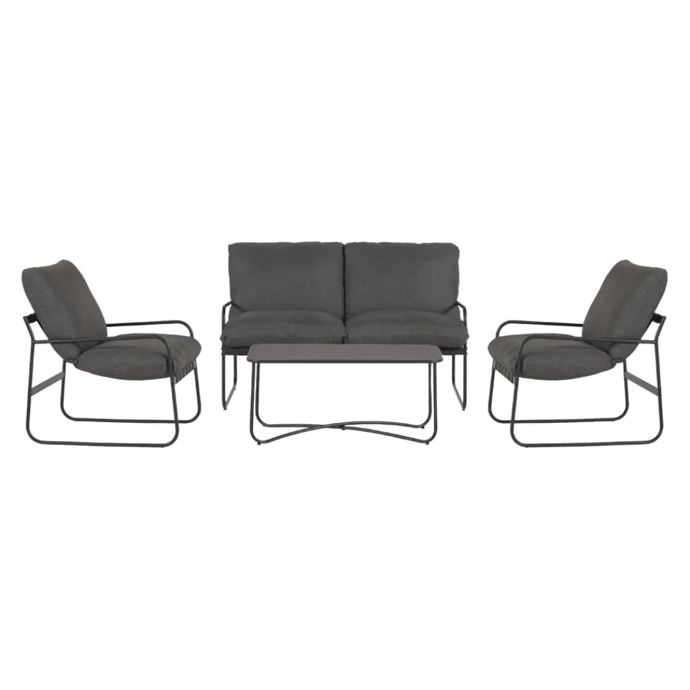 Schou Lounge Theodor grau, schwarz New