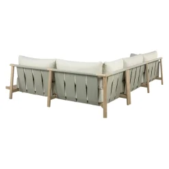 edy&liv Lounge Vaia beige, weissgrün New