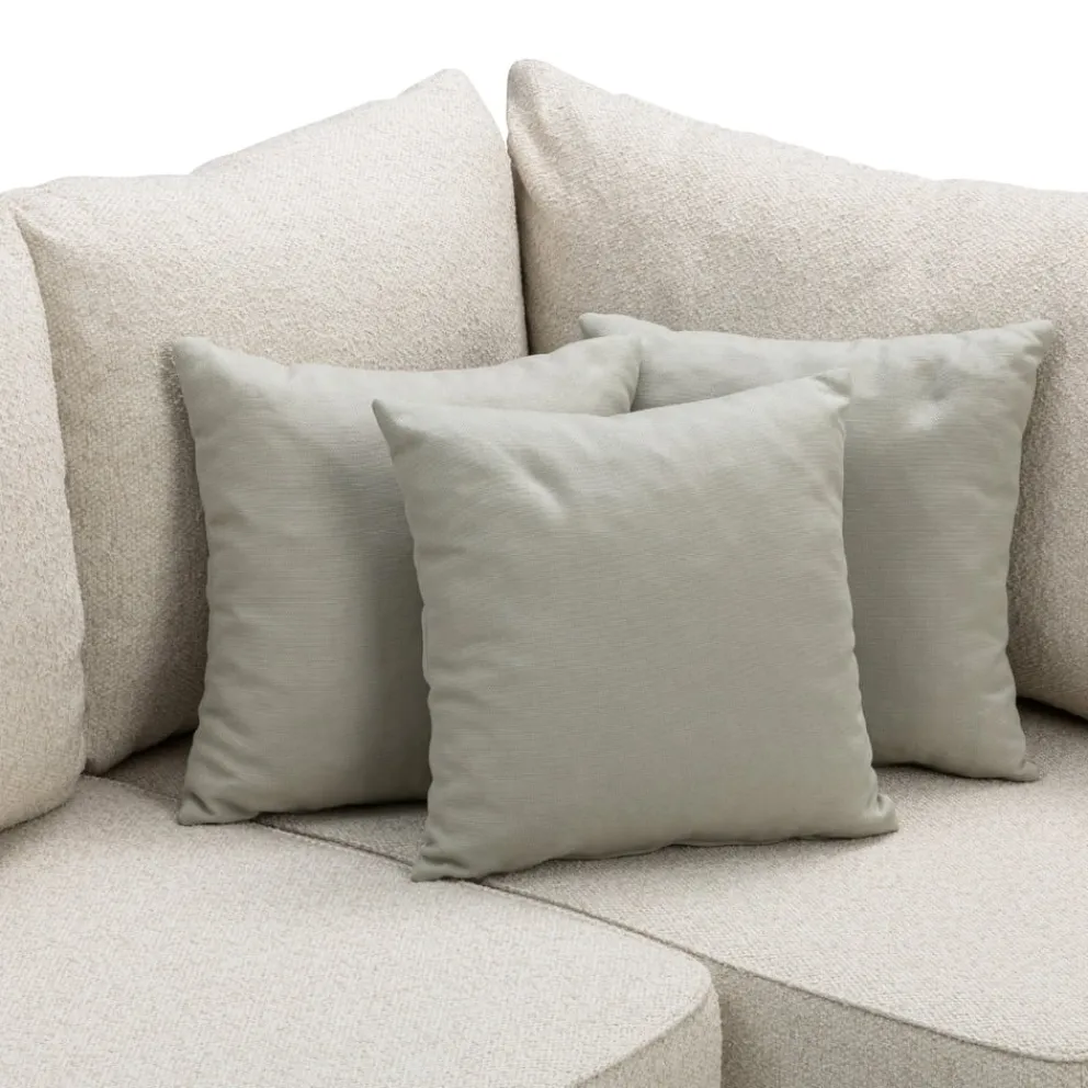 edy&liv Lounge Vaia beige, weissgrün New