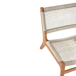 Ethnicraft Loungesessel Jack braun, braunbeige Sale