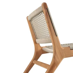 Ethnicraft Loungesessel Jack braun, braunbeige Sale