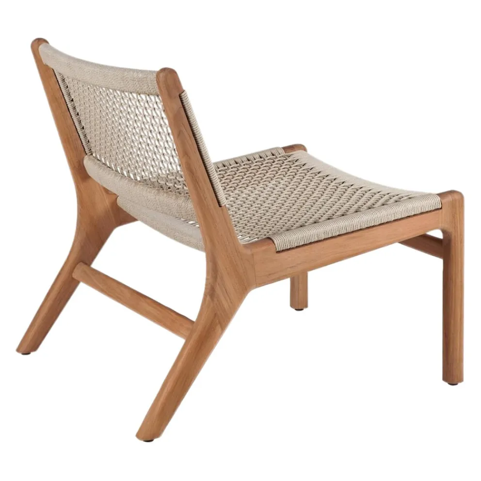Ethnicraft Loungesessel Jack braun, braunbeige Sale