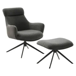 Johann Jakob Loungesessel Pelion grau New